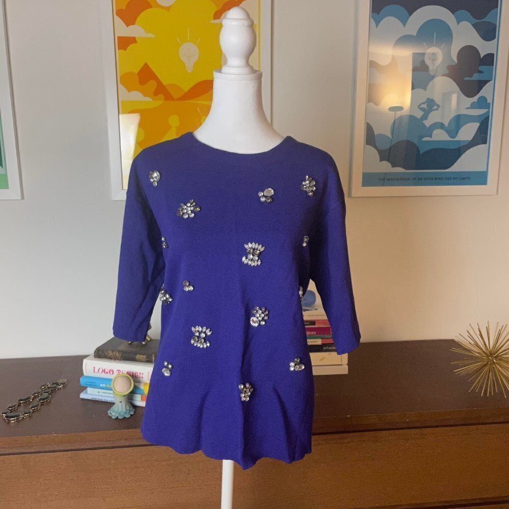 ELOQUII rhinestone embellished top size 14/16